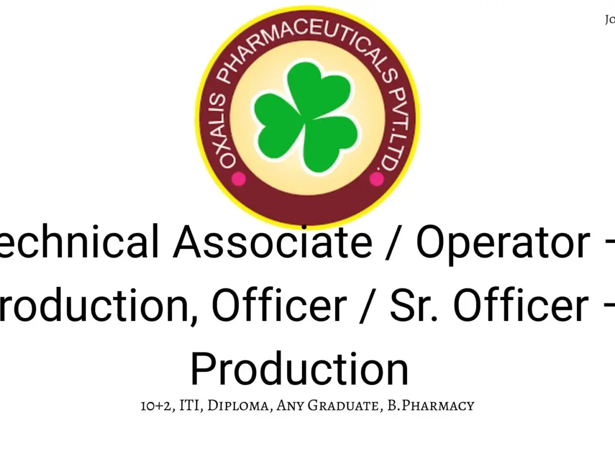 Oxalis Pharmaceuticals Private Limited