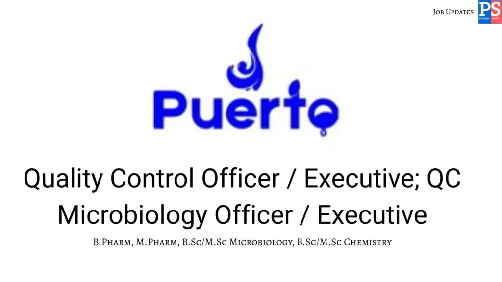 Puerto Hiring QC & Micro Officer