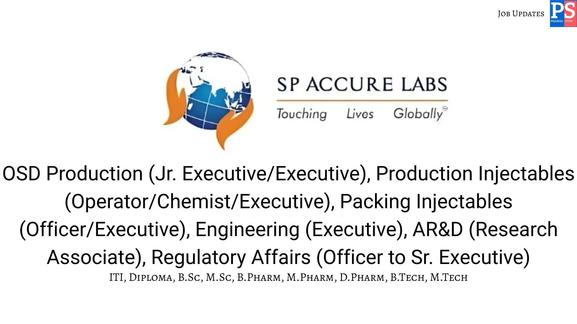 SP Accure Walk in Production QA ARD RA