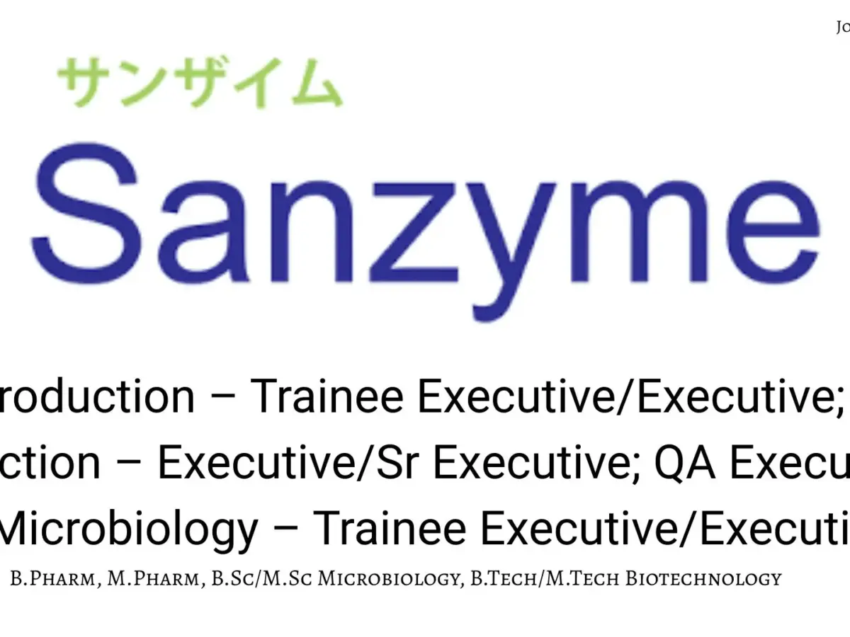Sanzyme Biologics Private Limited