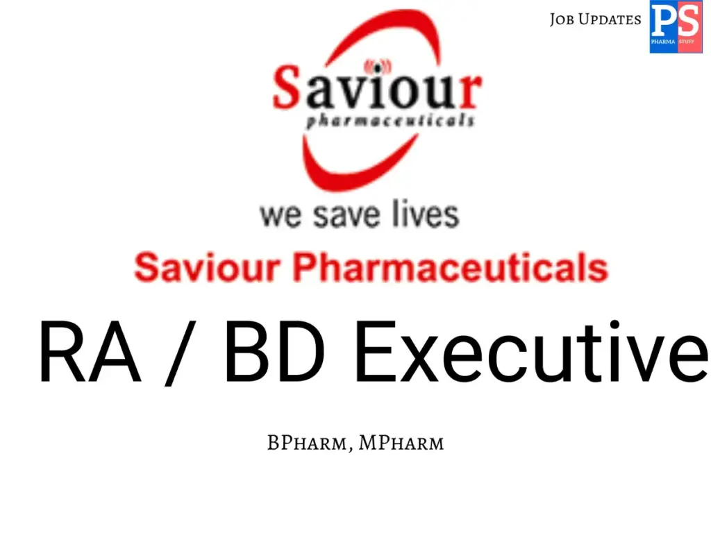 Saviour Hiring RA / BD Executive