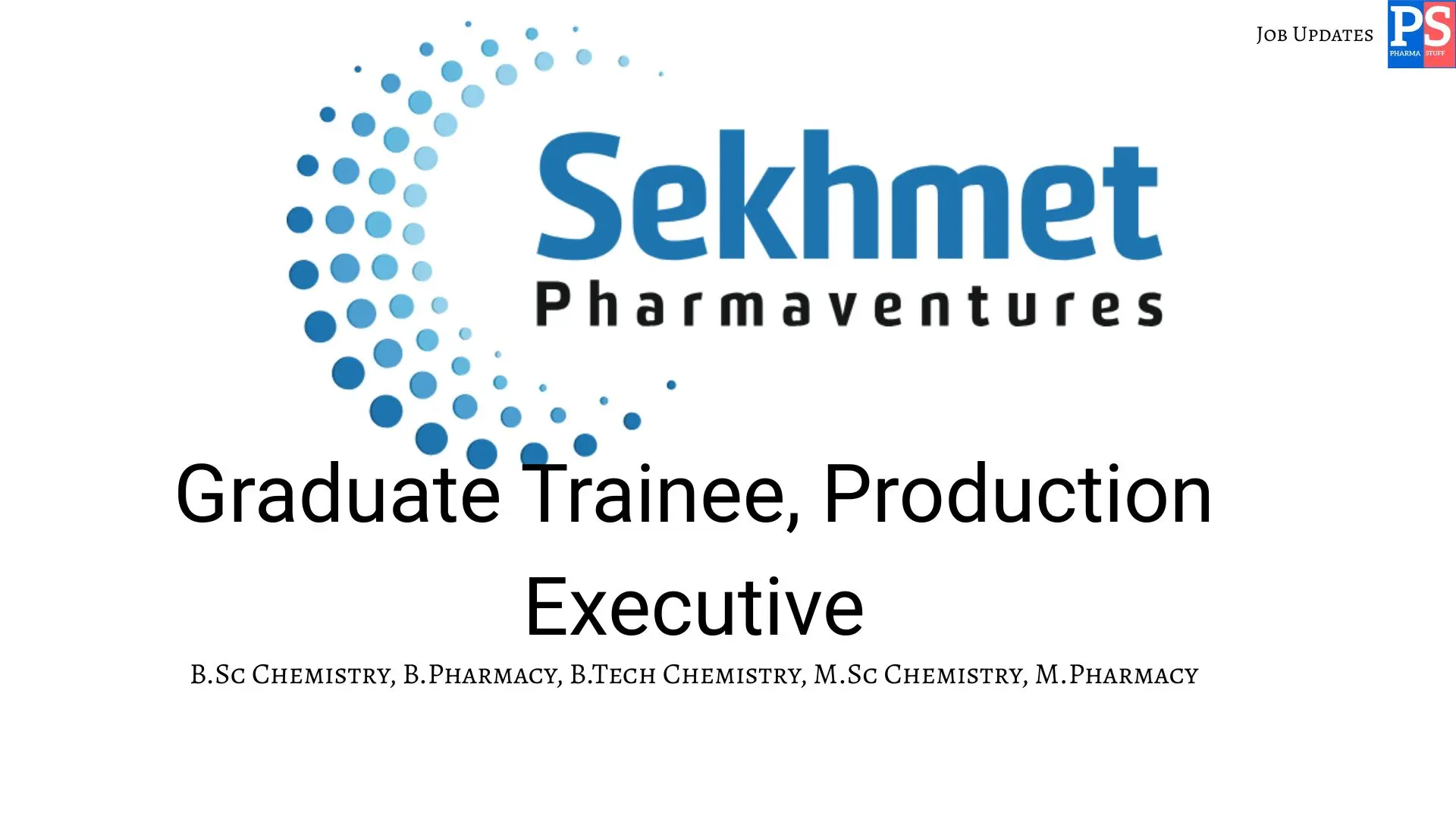 Sekhmet Walk in Graduate Trainee Production Executive 1