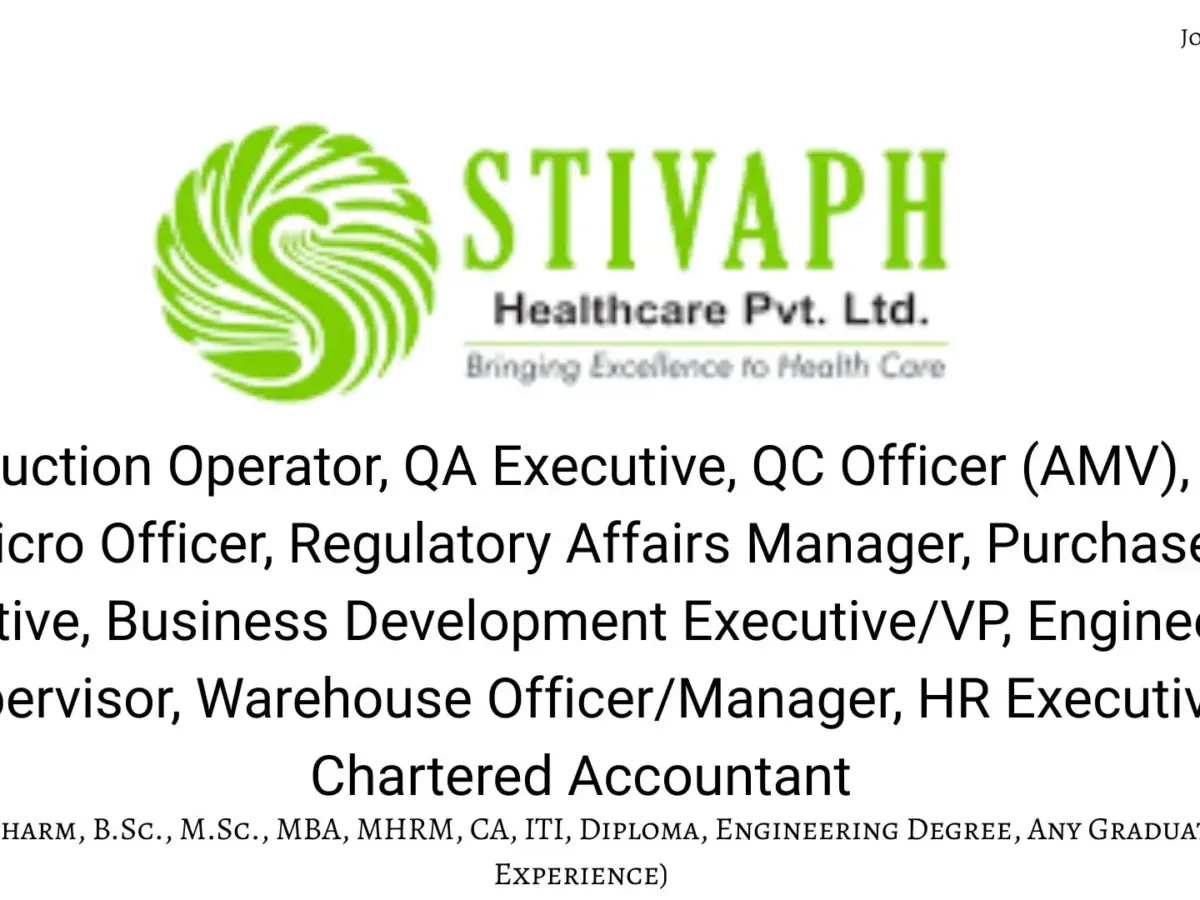 STIVAPH HEALTHCARE PRIVATE LIMITED