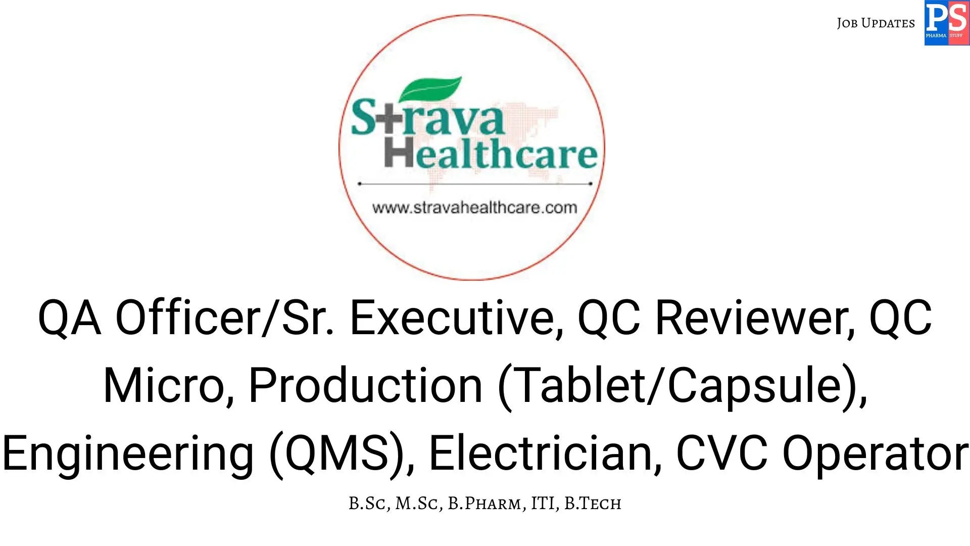 Strava Hiring QA QC Production Engineering