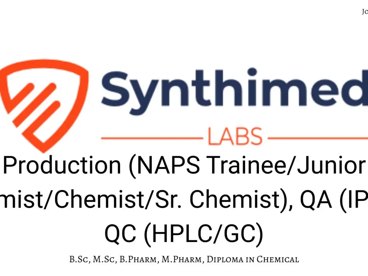 Synthimed Labs Pvt Ltd