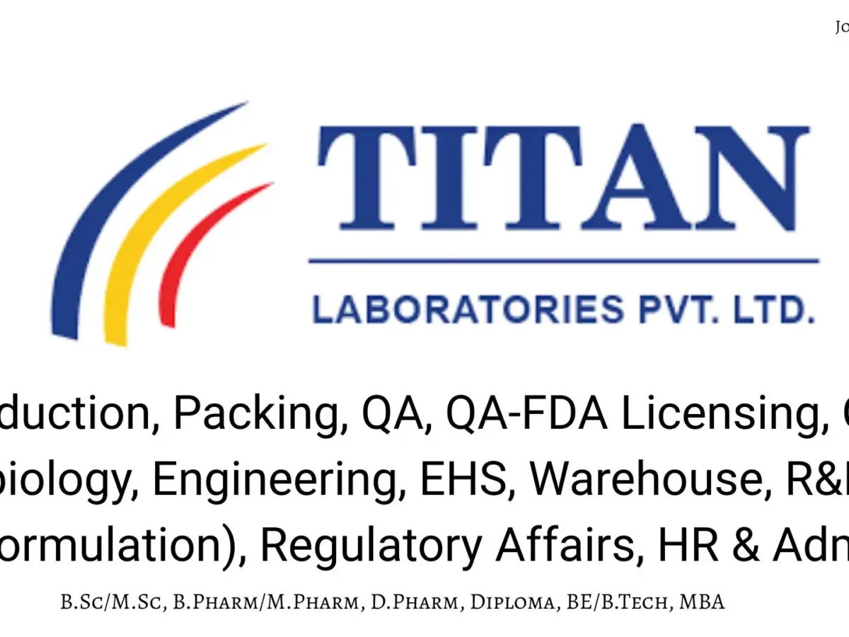 Titan Laboratories pvt ltd
