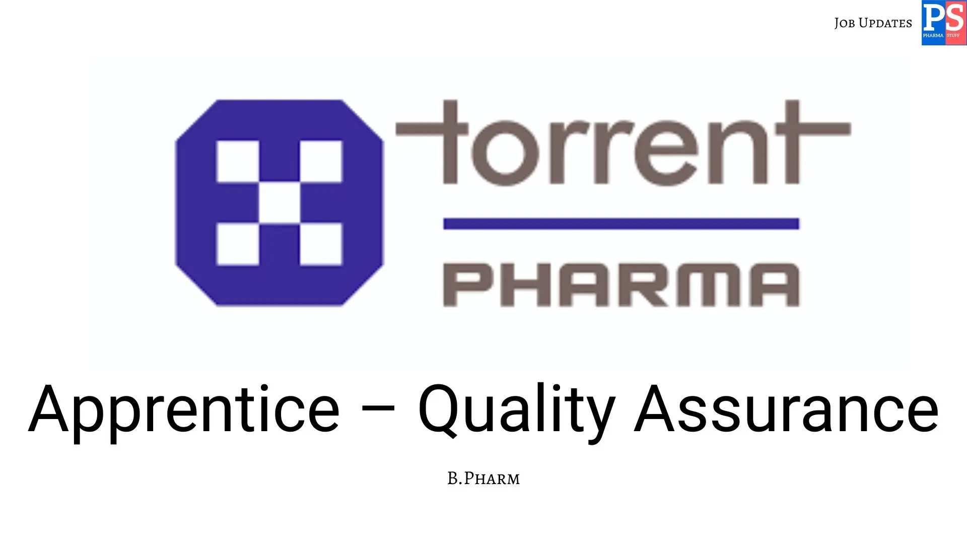 Torrent Hiring QA Apprentice
