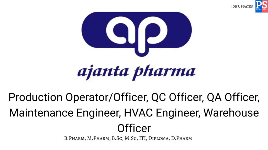 Ajanta walk-in manufacturing, QC, QA,maintenance