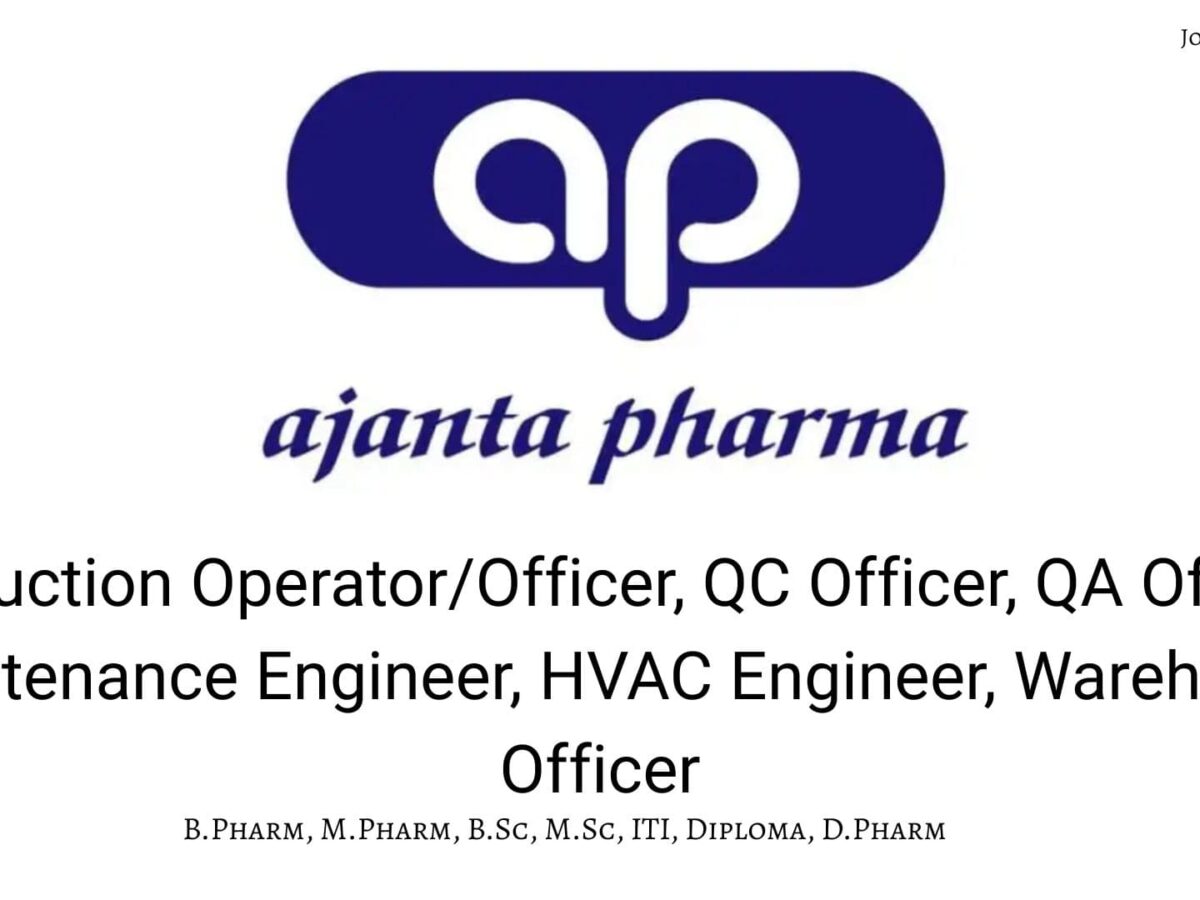 Ajanta walk-in manufacturing, QC, QA,maintenance