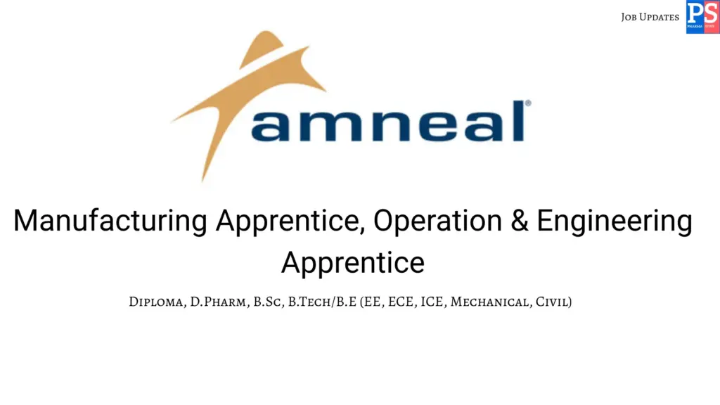 Amneal Walk-in Manufacturing , Engineering