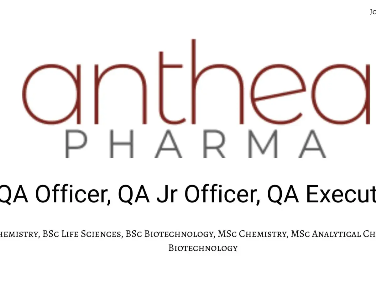 Anthea Pharma Pvt Ltd