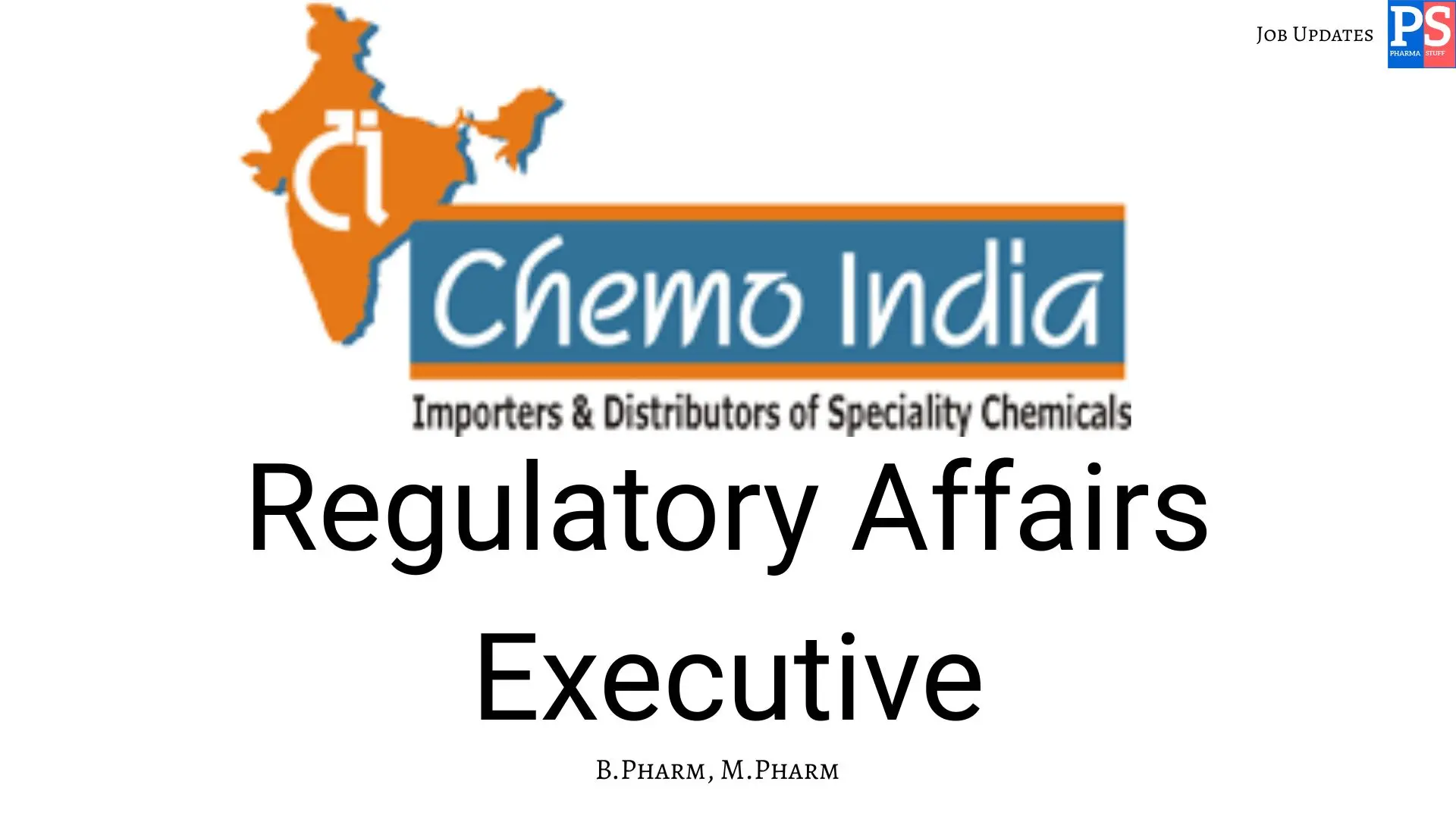 Pharma Biotech Job search & Career 7 Chemo Hiring Regulatory Affairs