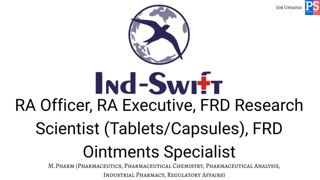 Ind Swift Hiring RA & FRD