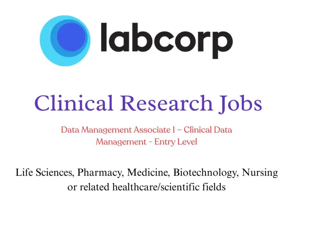 Labcorp Hiring Data Management Associate I – Clinical Data Management Jobs in Bangalore (Entry Level)