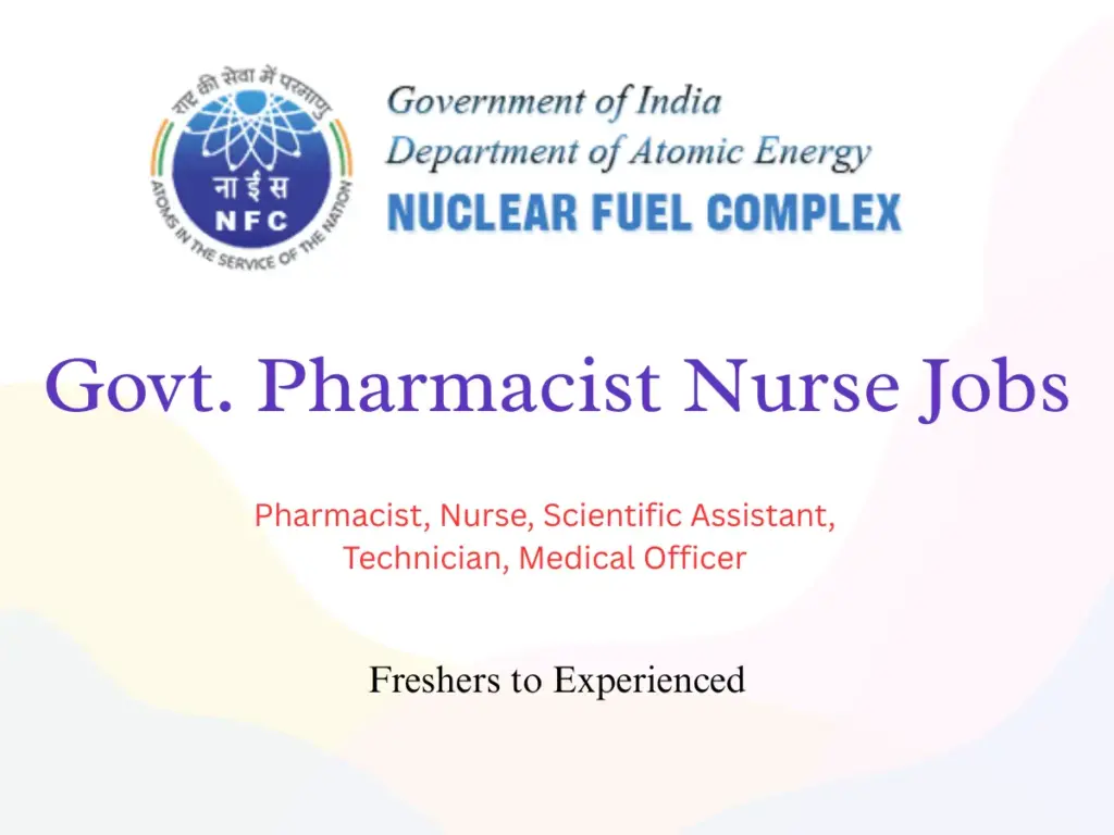 NFC Recruitment 2026 Pharmacist Nurse Jobs