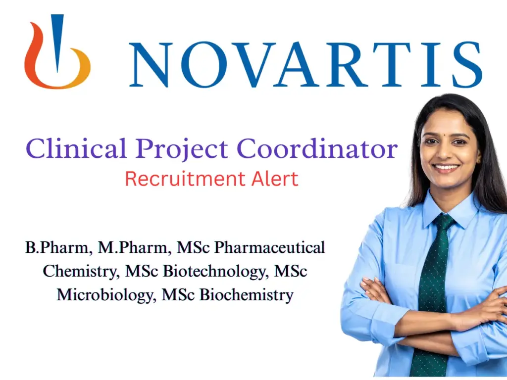 Novartis Hiring Clinical Project Coordinator