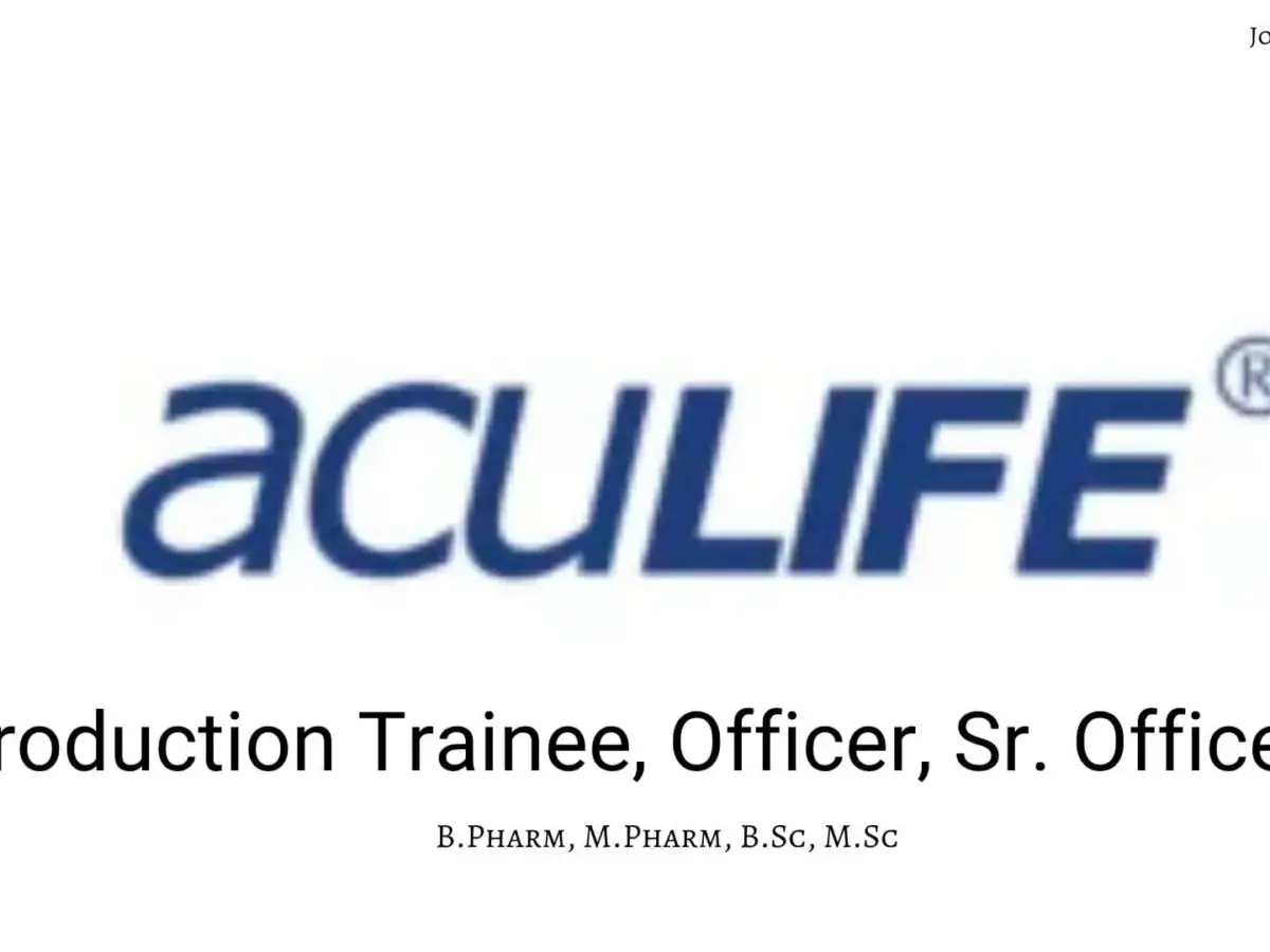 Aculife Healthcare Private Limited