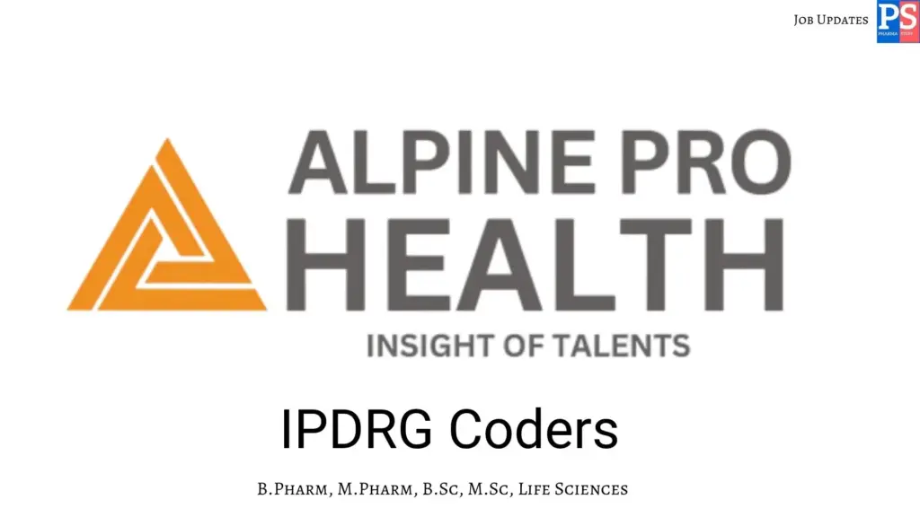 Alpine Pro Health hiring IPDRG Coders