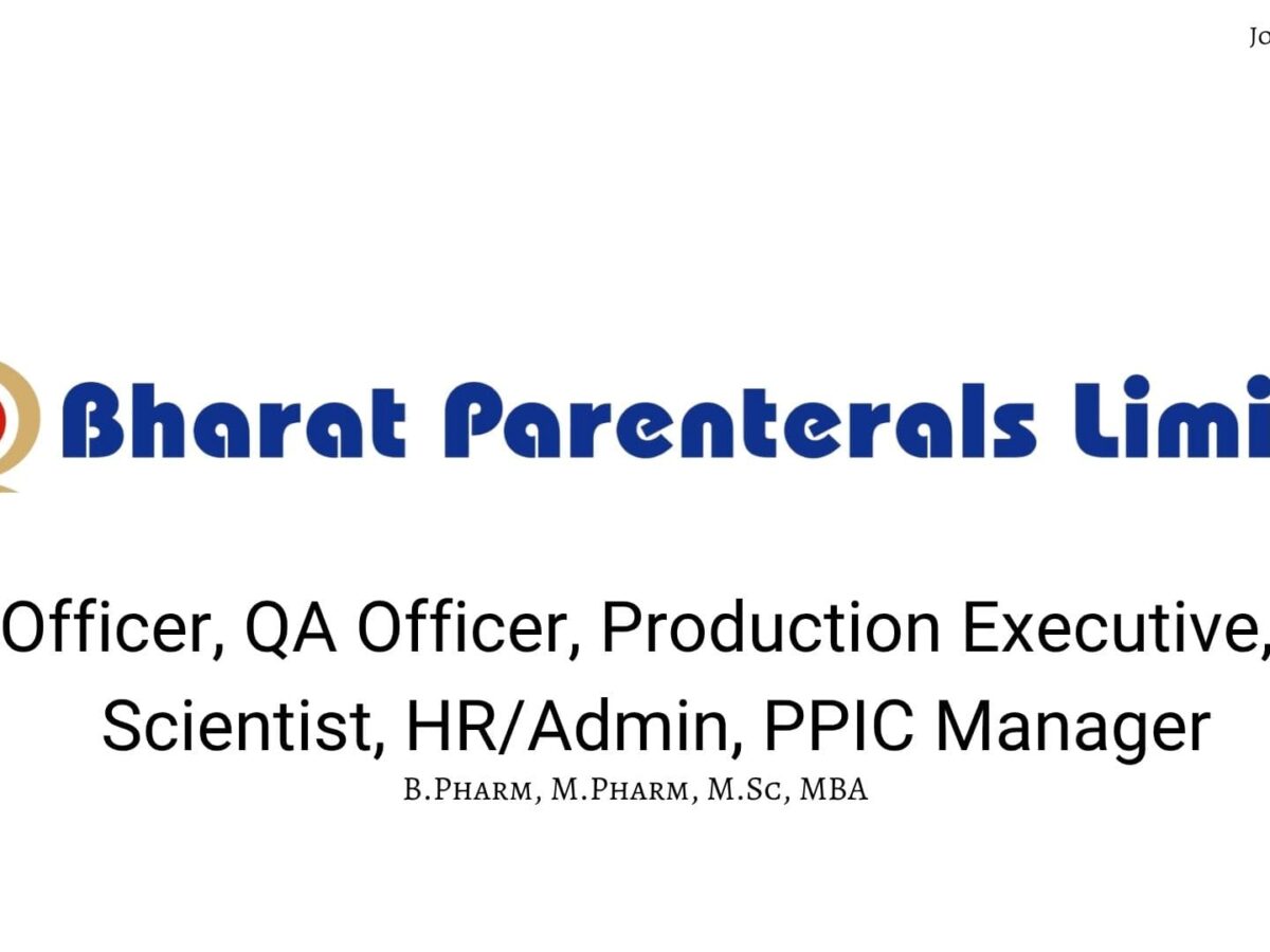 Bharat Parenterals Ltd
