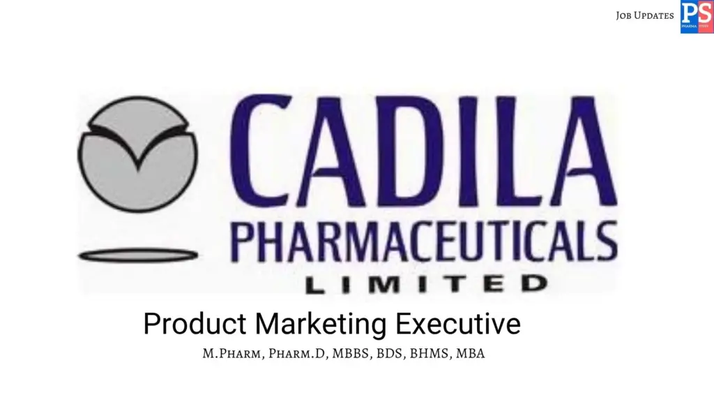 Cadila Hiring Product Marketing