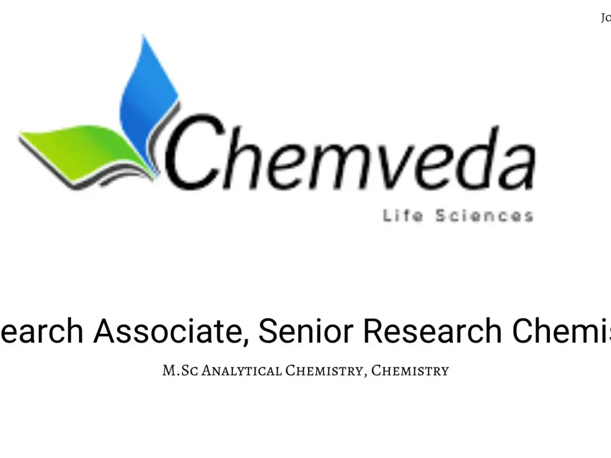 Chemveda Life Sciences India Pvt. Ltd