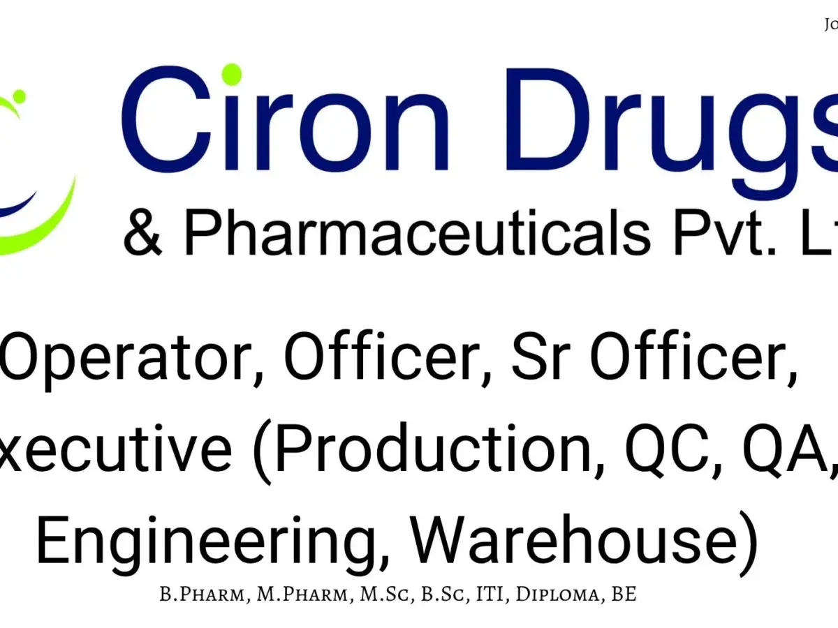 Ciron Drugs & Pharmaceuticals Pvt Ltd