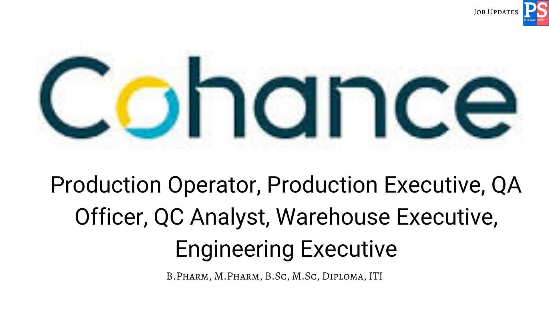 Cohance walk in Production QA QC 1