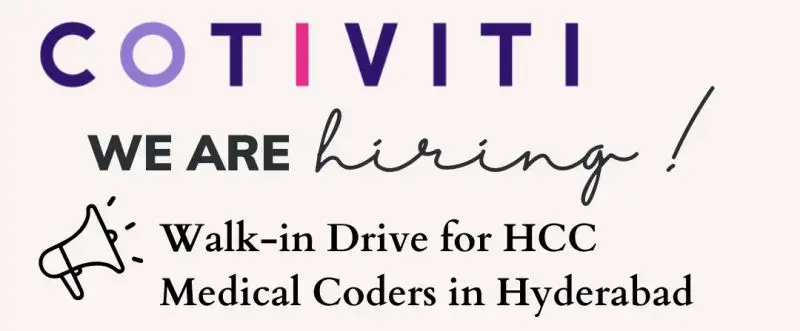 Cotiviti Walk in Hyd HCC Medical Coders e1775197636351