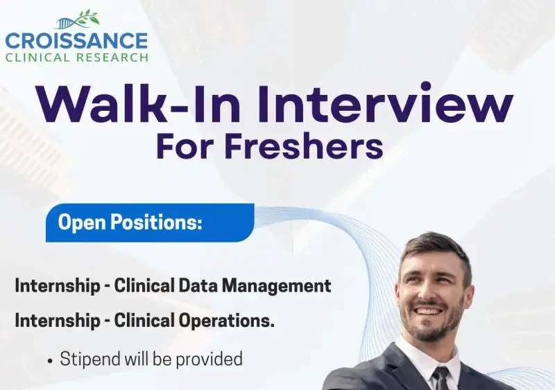Croissance Clinical Research (CCR) Internship | Clinical Data Management & Clinical Research Operations