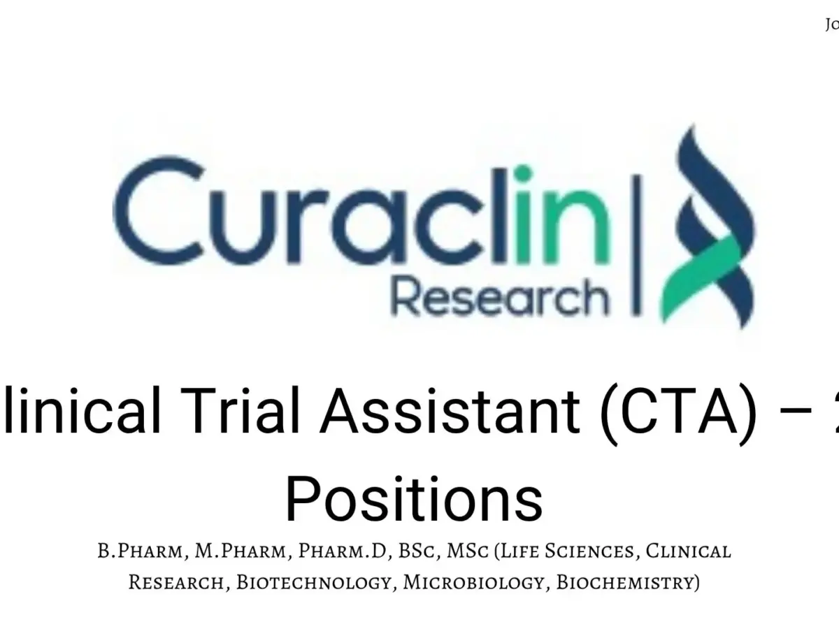 Curaclin Research Private Limited.