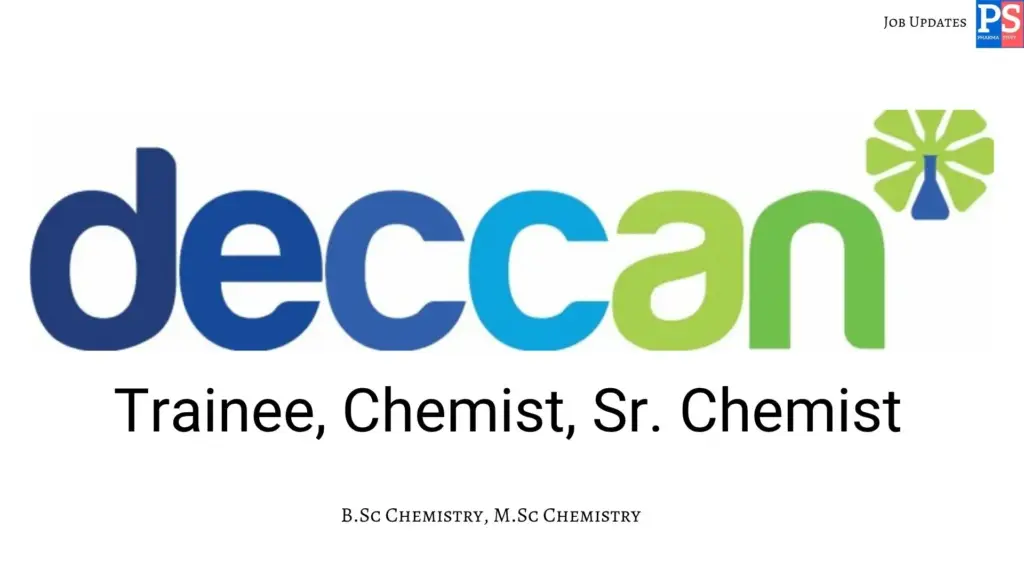 Deccan Walk-In Production Chemist