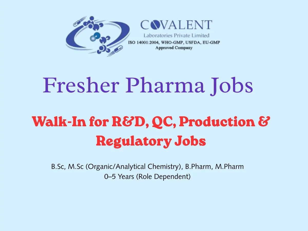 Covalent Laboratories Private Limited.