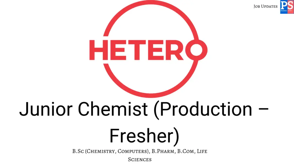 Hetero Hiring Production Junior Chemist (1)