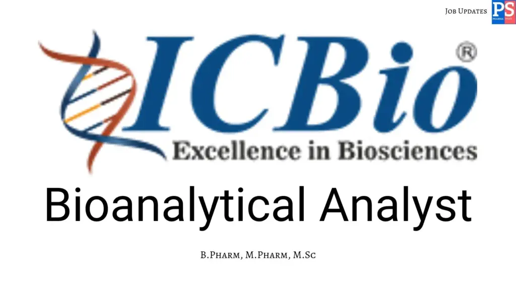 ICBio Hiring Bioanalytical Analyst