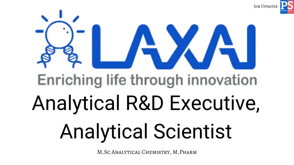 LAXAI Hiring for Analytical R&D
