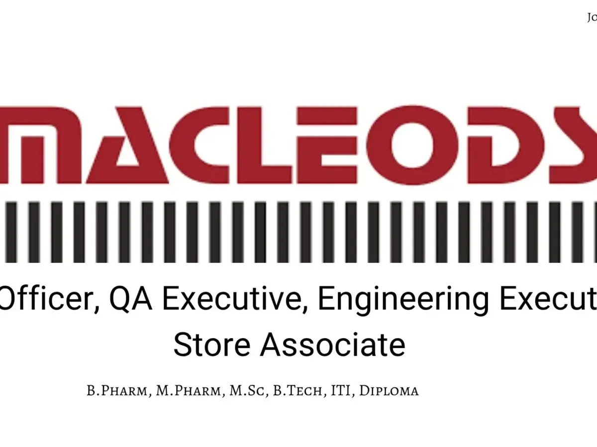 Macleods pharmaceuticals limited