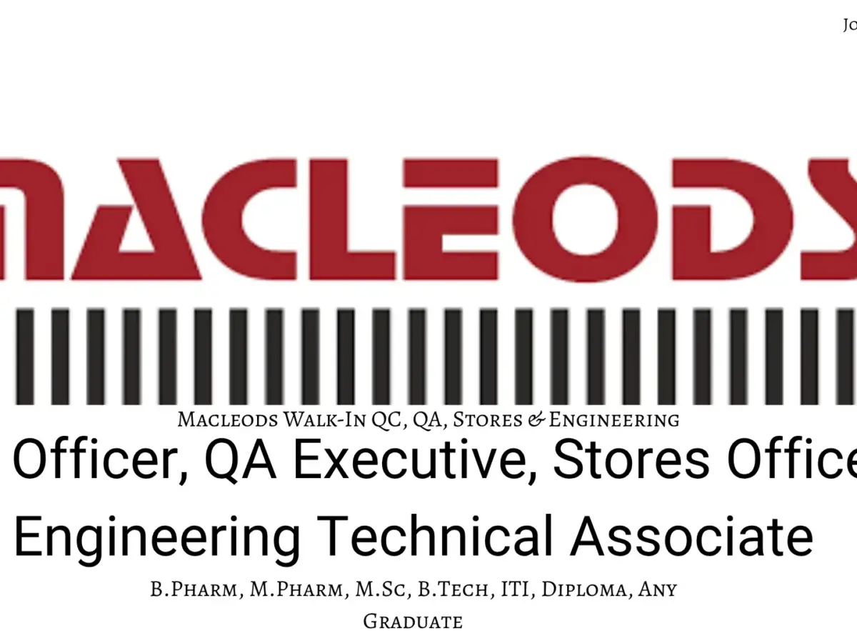 Macleods pharmaceuticals limited