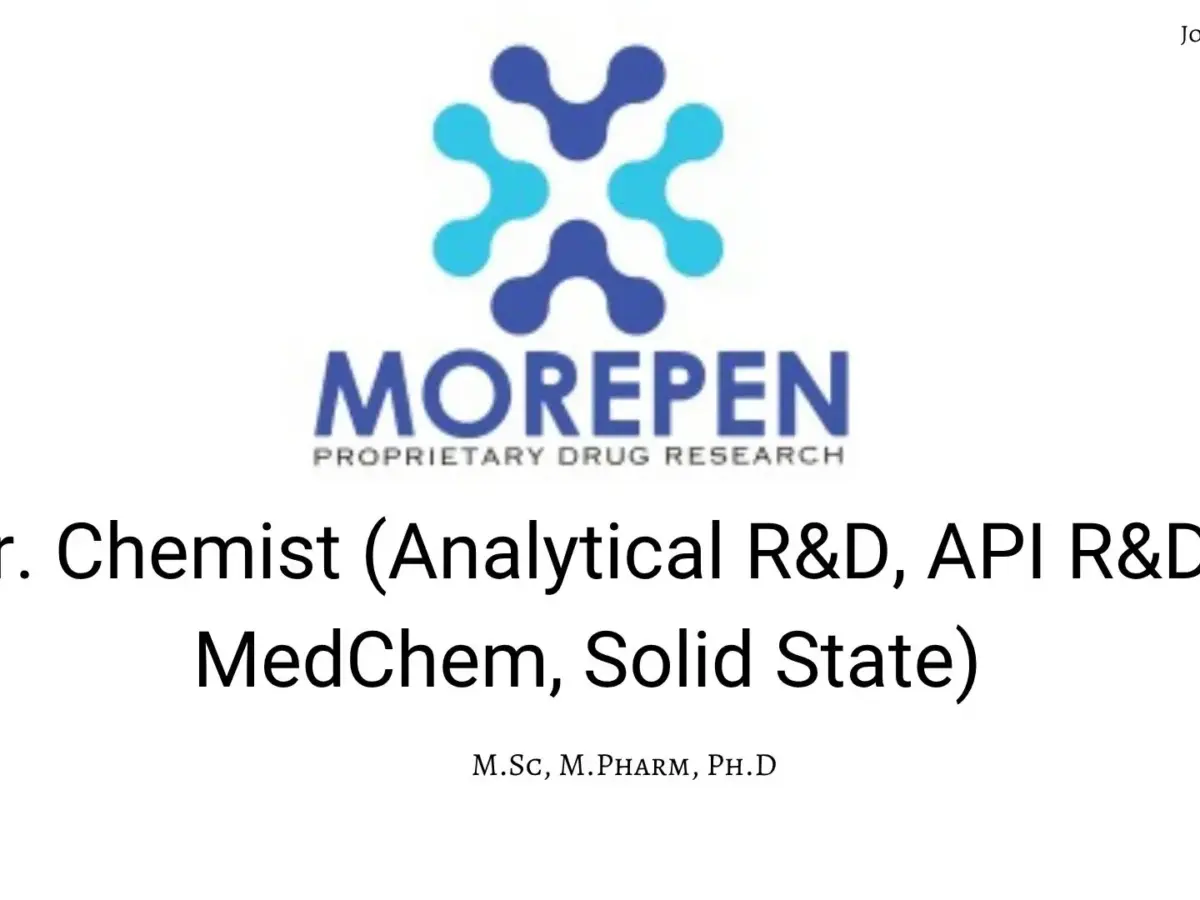 Morepen Proprietary Drug Research