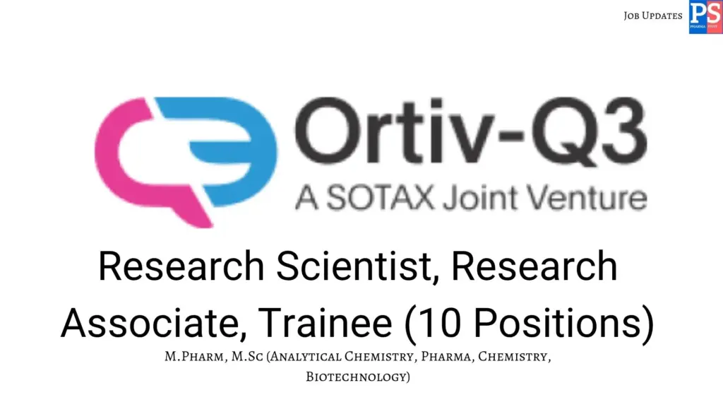 Ortiv-Q3 Hiring Analytical R&D
