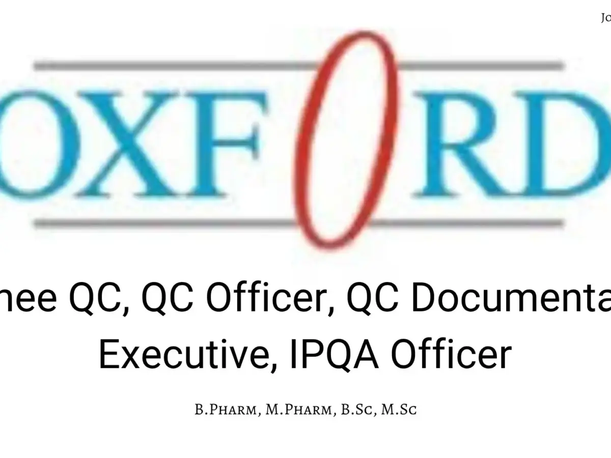 Oxford Laboratories Private Limited