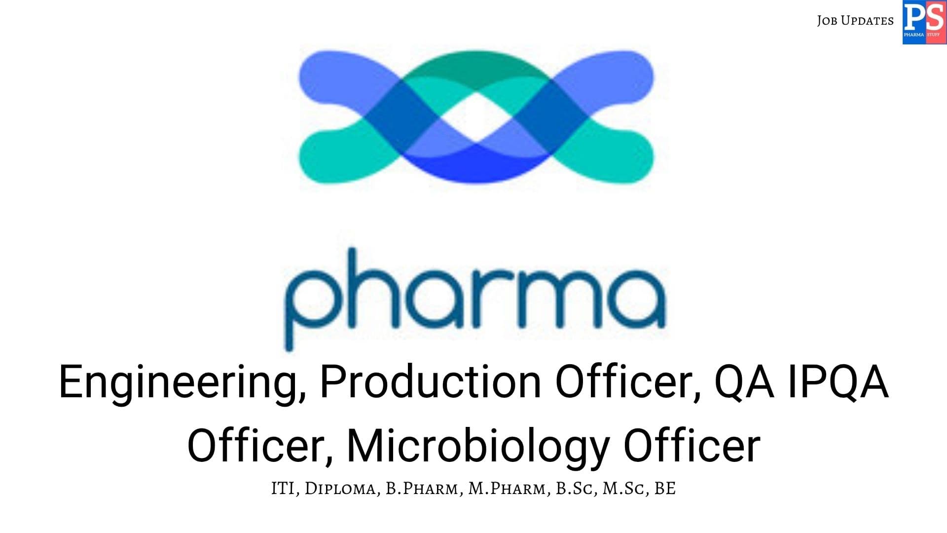 Pharma Hiring Engineering Production QA 1