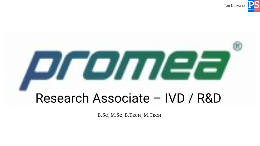Promea hiring Research Associate