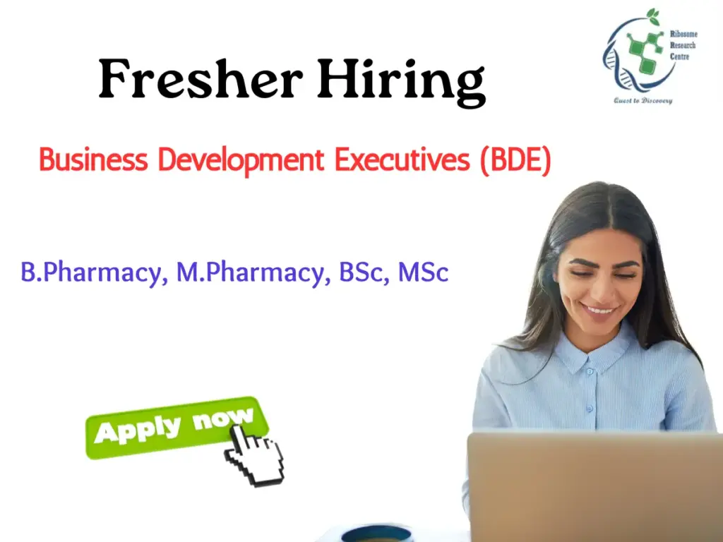 Ribosome Research Hiring Business Development Executive (BDE) – Freshers & Experienced Apply Now