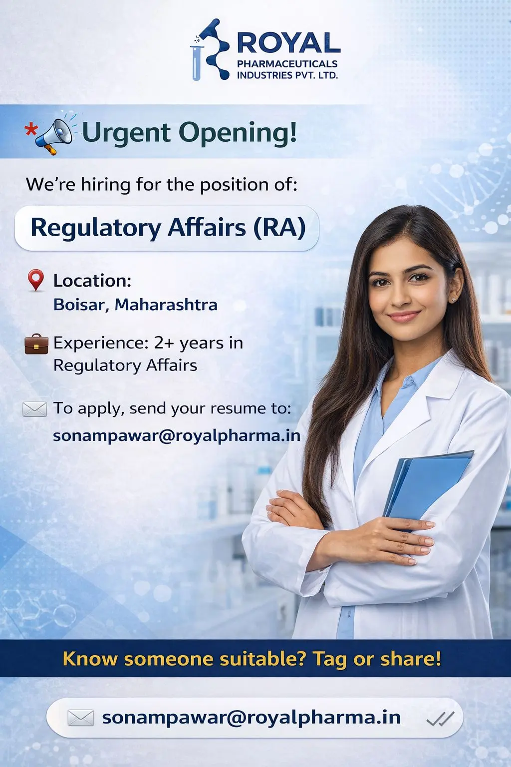 Royal Hiring Regulatory Affairs 3 Royal Hiring Regulatory Affairs