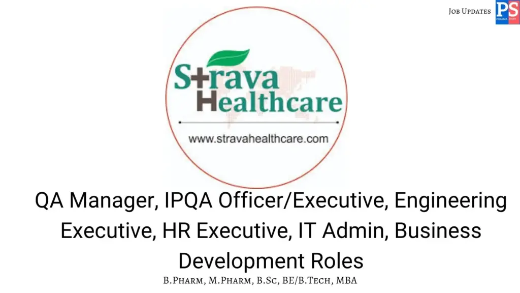 Strava Healthcare Hiring QA, IPQA, Engineering, IT