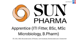 Sun Hiring Apprentice (ITI Fitter, BSc, MSc Microbiology, B.Pharm)