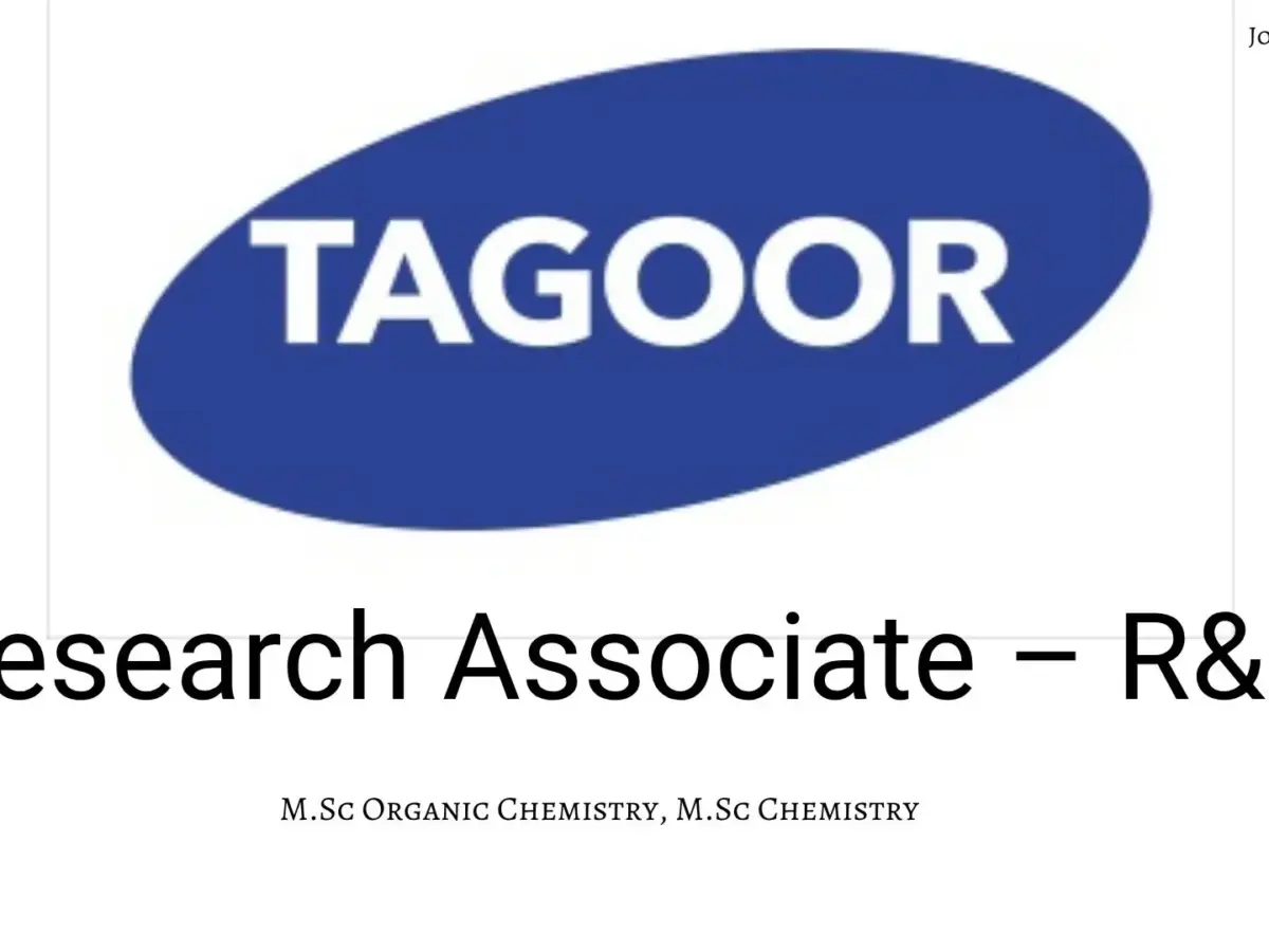 Tagoor Laboratories pvt ltd