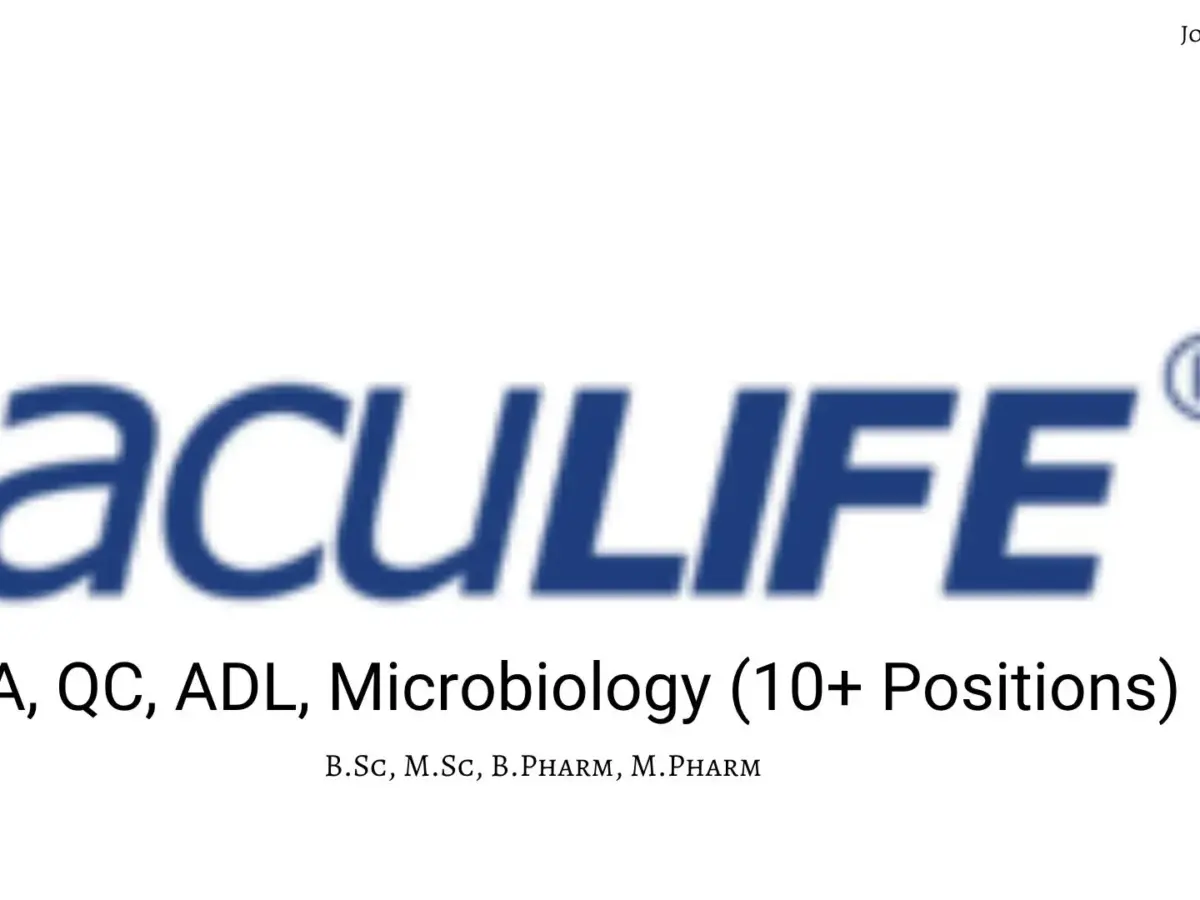 Aculife Healthcare Private Limited