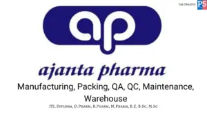 Ajanta walk-in QA, QC, Production, Packing & Maintenance