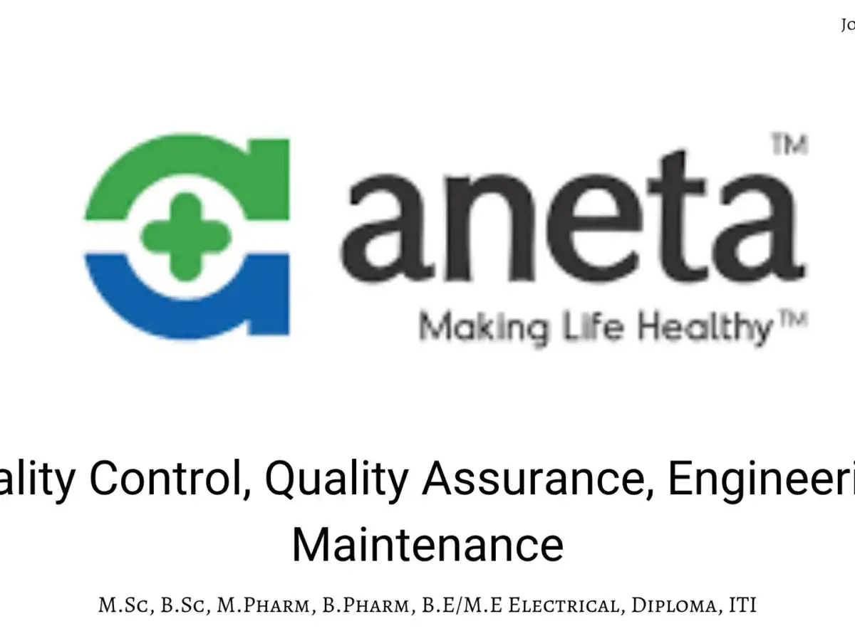 Aneta Pharmaceuticals Pvt. Ltd 